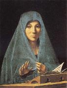 Virgin Annunciate Antonello da Messina